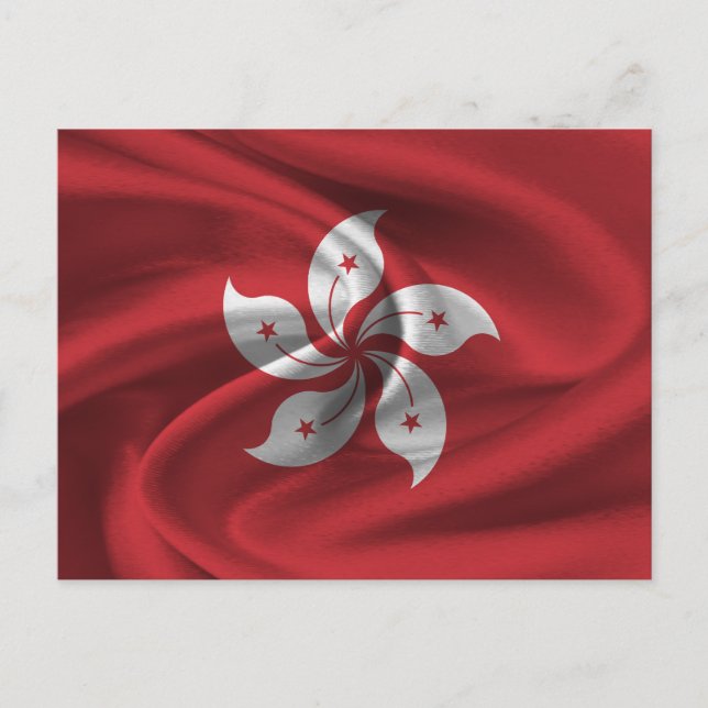 Hong Kong Flag Postcard (Front)