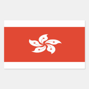 Hong Kong Flag Sticker