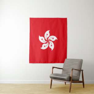 Hong Kong flag Tapestry