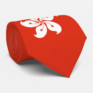 Hong Kong Flag Tie