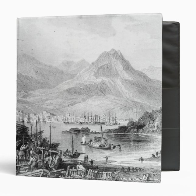 Hong-Kong from Kow-loon Binder (Front/Inside)