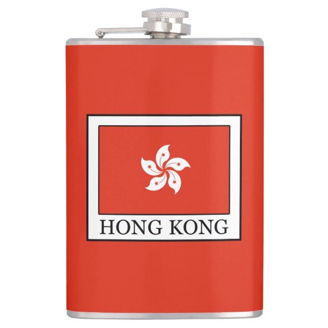 Hong Kong Hip Flask (Front)
