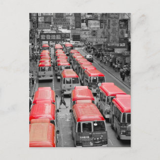 Hong Kong in two tones Postcard