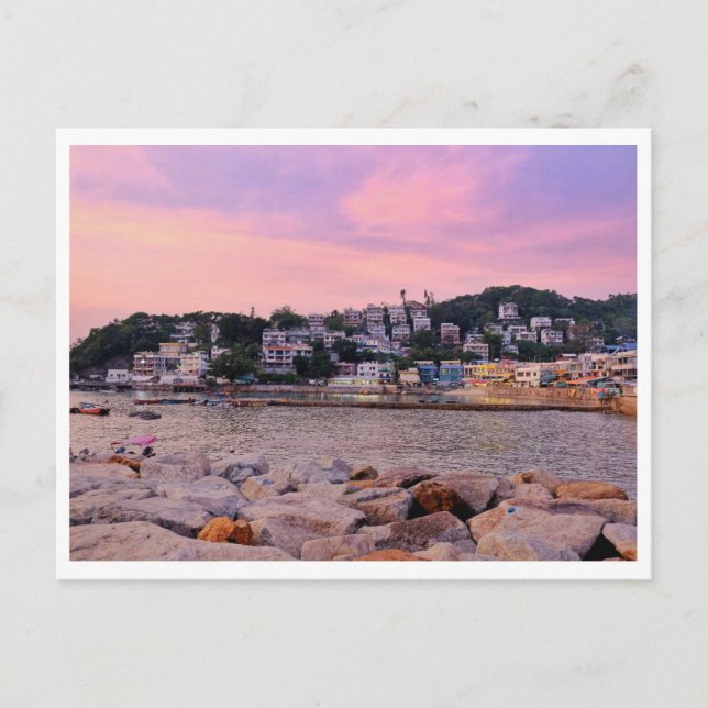 Hong Kong Lamma Island Postcard (Front)