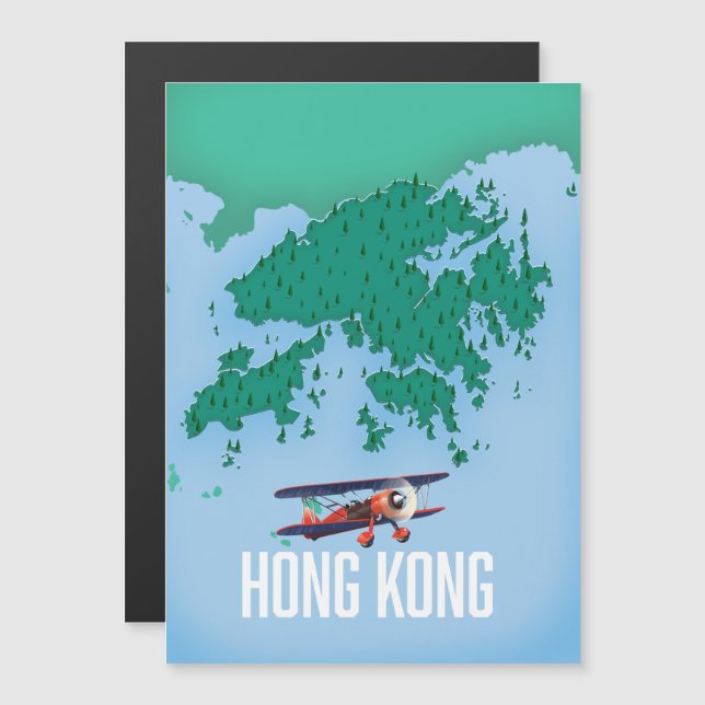 Hong Kong Map (Front/Back)