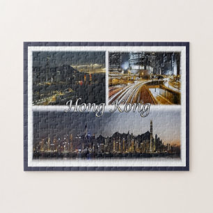 Hong Kong - Mosaic - Jigsaw Puzzle