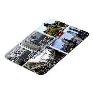 Hong Kong - Mosaic - Magnet