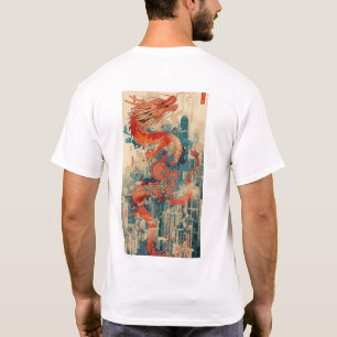 Hong Kong Peace Agon Wings T-Shirt in Vintage Styl