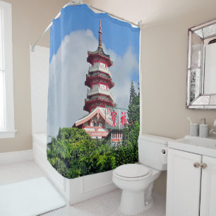 Hong Kong Pearl of the Orient Shower Curtain