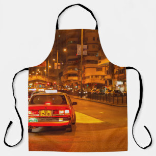 Hong Kong quiet nigh street travel scene at Mong k Apron