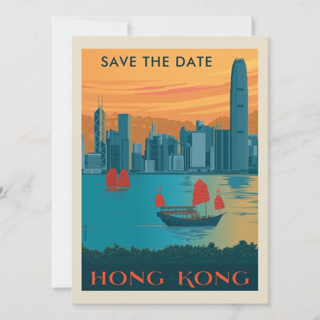 Hong Kong | Save the Date (Front)