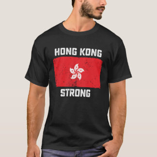 Hong Kong Strong Flag Pro Democracy Freedom of Spe T-Shirt