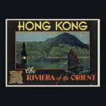 Hong Kong The Riviera of the orient Poster<br><div class="desc">Hong Kong The Riviera of the orient</div>