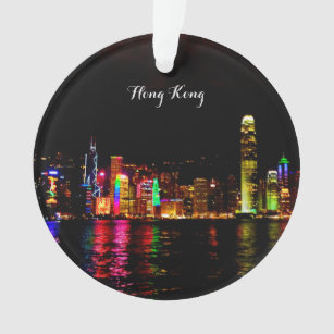 Hong Kong Victoria Harbour #2 Ornament