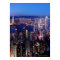 Hong Kong Victoria Harbour at Night