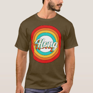Hong Name Shirt Vintage Hong Circle