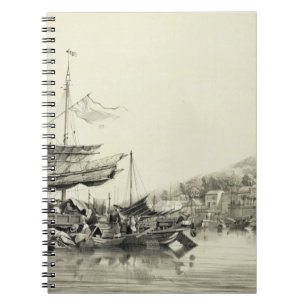 Hong Shang, plate 17 from 'Sketches of China', eng Notebook