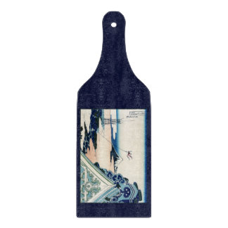 Honganji Temple Vista of Mt. Fuji Japanese Woodcut Cutting Board