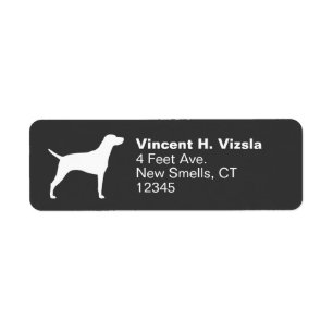 Hongroise Vizsla Chien Silhouette Adresse de retou