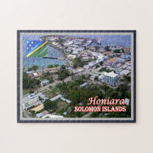Honiara - Aerial View - Solomon Islands - Jigsaw Puzzle