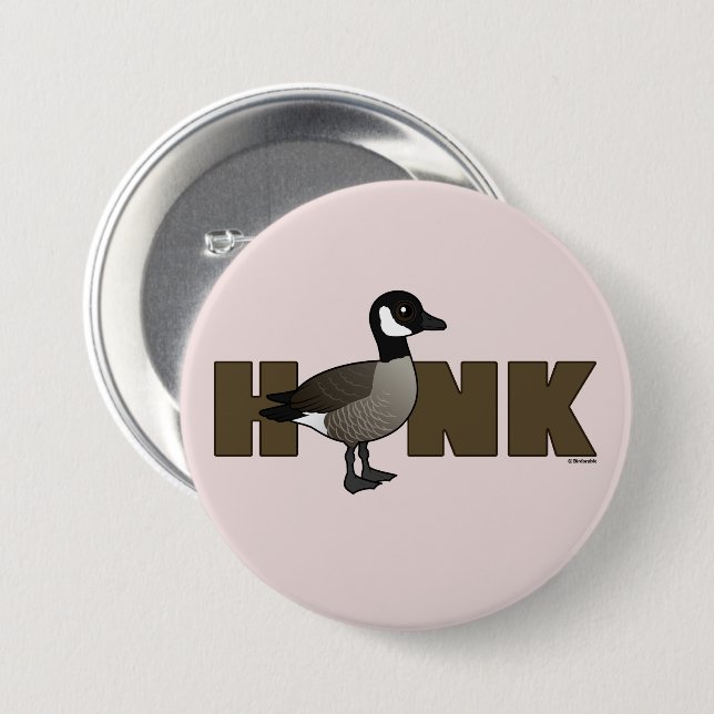 HONK 3 INCH ROUND BUTTON (Front & Back)