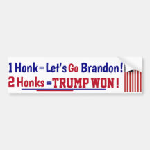 Honk Allons-y Brandon Bumper Sticker