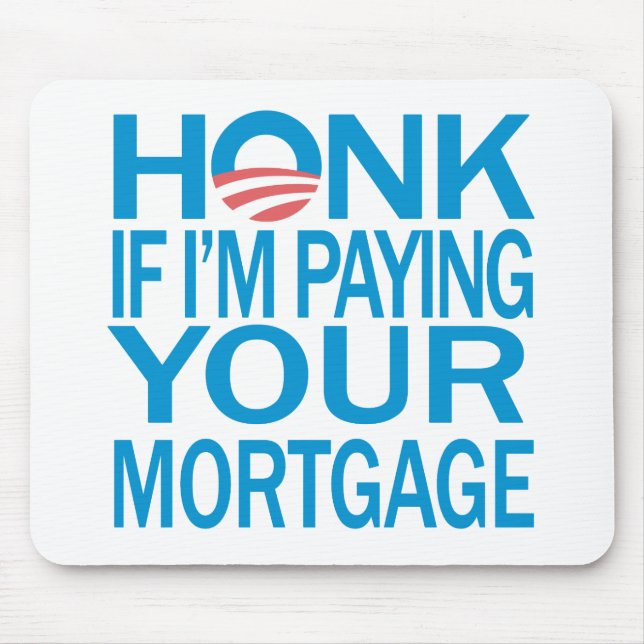 Honk AntiObama Mouse Pad (Front)