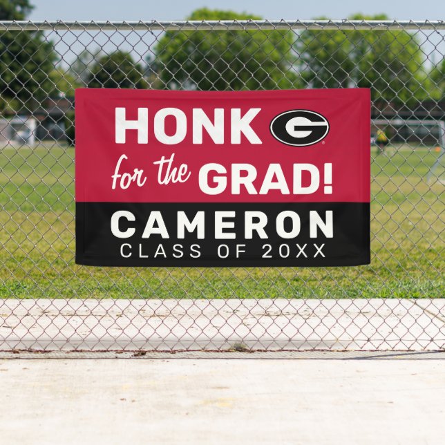 Honk for the Georgia Grad Banner (Insitu)