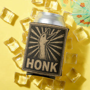 Honk Goose Funny Duck Chicken Meme Can Cooler