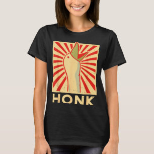 Honk Goose - Funny Duck Chicken Meme Idea  T-Shirt