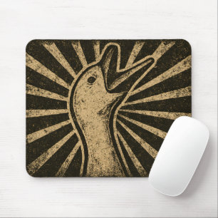 Honk Goose Funny Duck Chicken Meme Mouse Pad