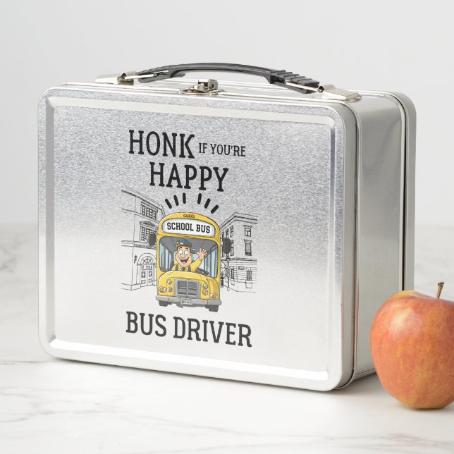 Honk If You're Happy, Driver! Metal Lunch Box (In Situ)