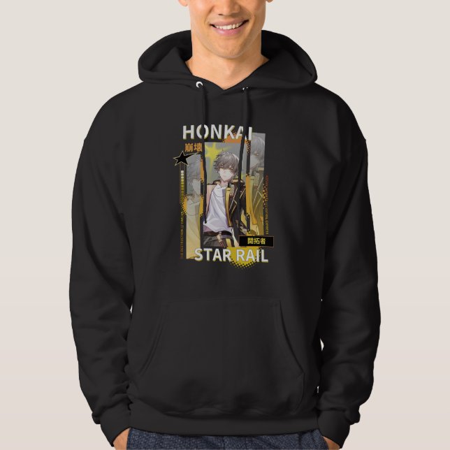 Honkai Star Rail Trailblazer Caelus Hoodie (Front)