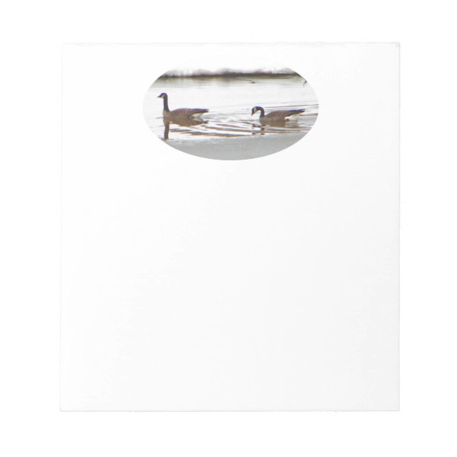 Honkers - Canada Geese Notepad (Front)