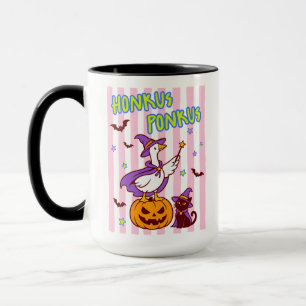Honkus Ponkus Silly Goose Halloween Mug