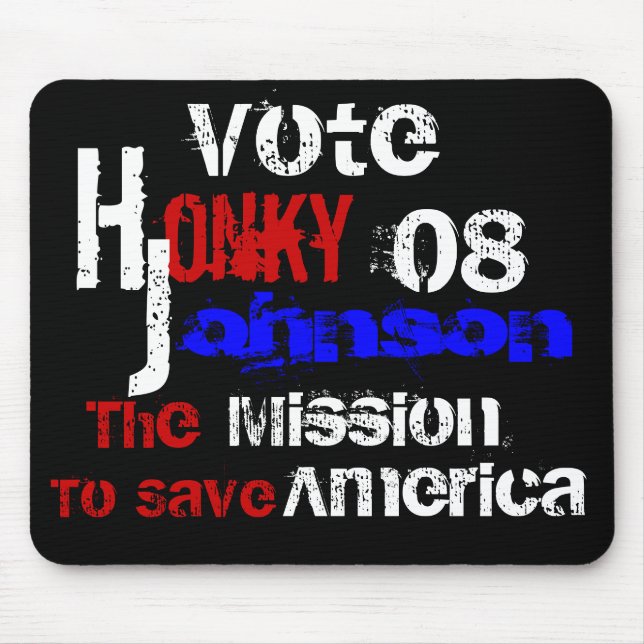 Honky Johnson 08 Mousepad (Front)