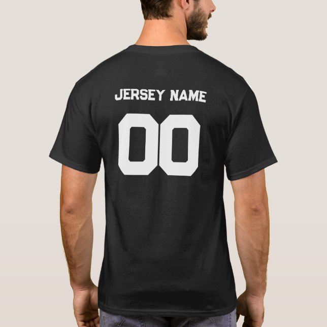 Honky Tonk Heat Jersey Style Tee (Back)