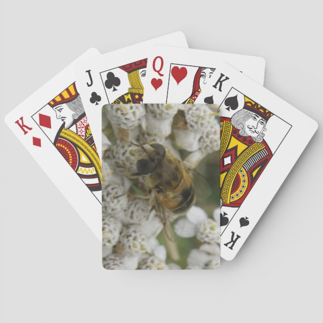 Honmeybee and Flowers Playing Cards (Back)