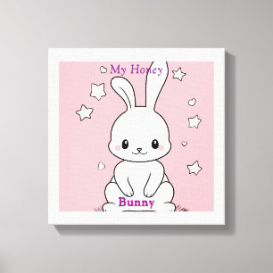 Honney Bunny Canvas Print