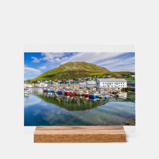 Honningsvag am Nordkapp Acrylic Sign