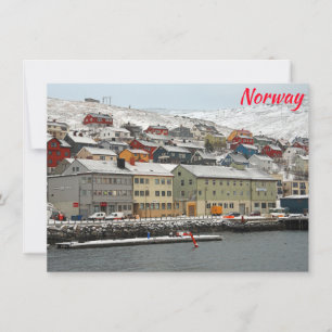Honningsvag, Norway card