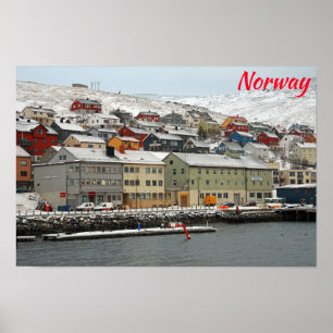 Honningsvåg, Norway Poster