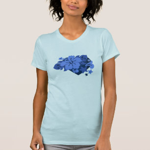 Honolua Hibiscus Gal's T-Shirts