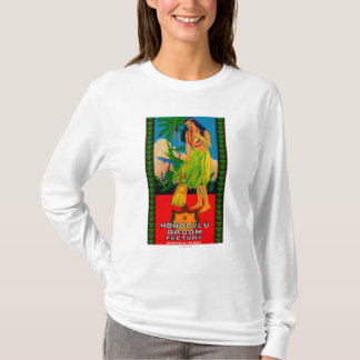 Honolulu Broom Handle LabelHonolulu, HI T-Shirt