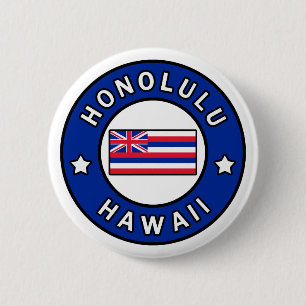 Honolulu Hawaii 2 Inch Round Button