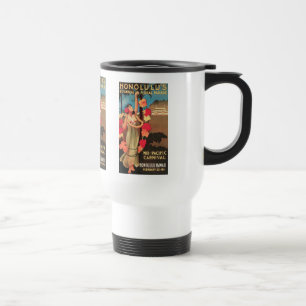 Honolulu, Hawaii 6th Annual Floral Parade 1911 Travel Mug