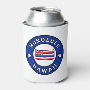 Honolulu Hawaii Can Cooler
