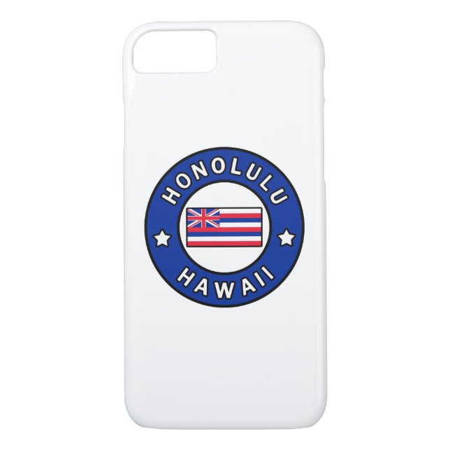 Honolulu Hawaii Case-Mate iPhone Case (Back)