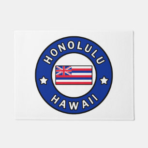 Honolulu Hawaii Doormat