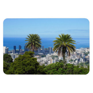 Honolulu Hawaii Photo Magnet